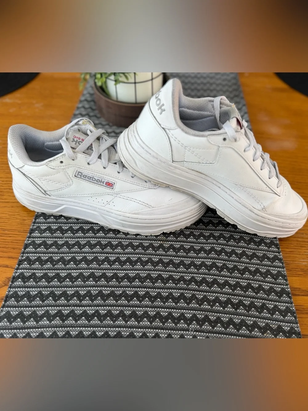 Reebok Women’s Classic White Leather Sneakers